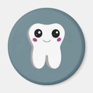 Aimant Joyeux sourire Dental Tooth Cute