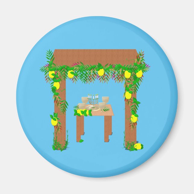 Aimant Joyeux Sukkot (Devant)