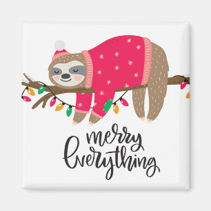 Aimant Joyeux tout Sleepy Sloth