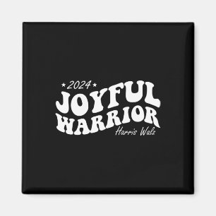 Aimant Joyful Warrior Kamala Harris Tim Walz 2024 Super