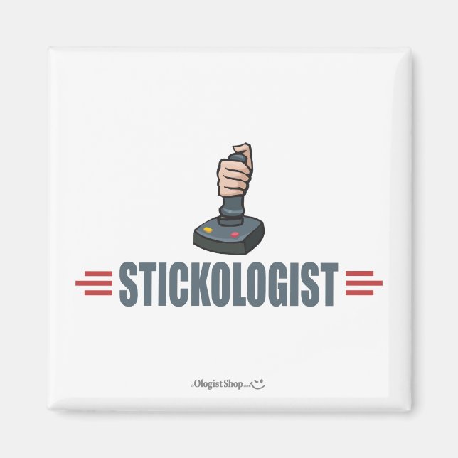 Aimant Joystick amusant (Devant)