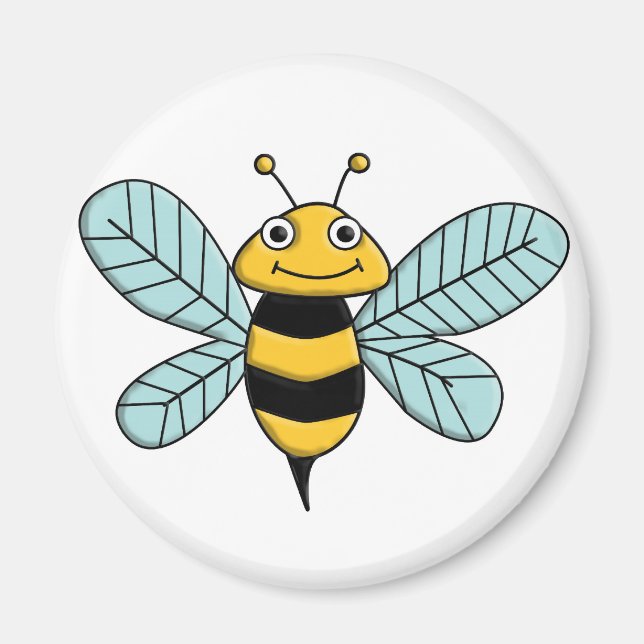 Aimant j'suis une abeille (Devant)