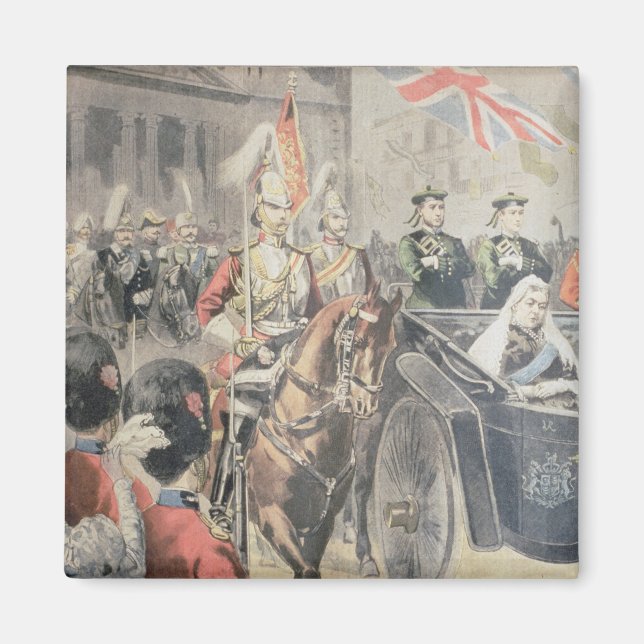 Aimant Jubilé de la reine d'Angleterre (Devant)