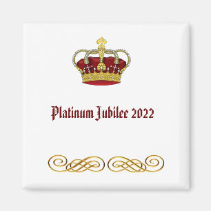 Aimant Jubilé de platine 2022