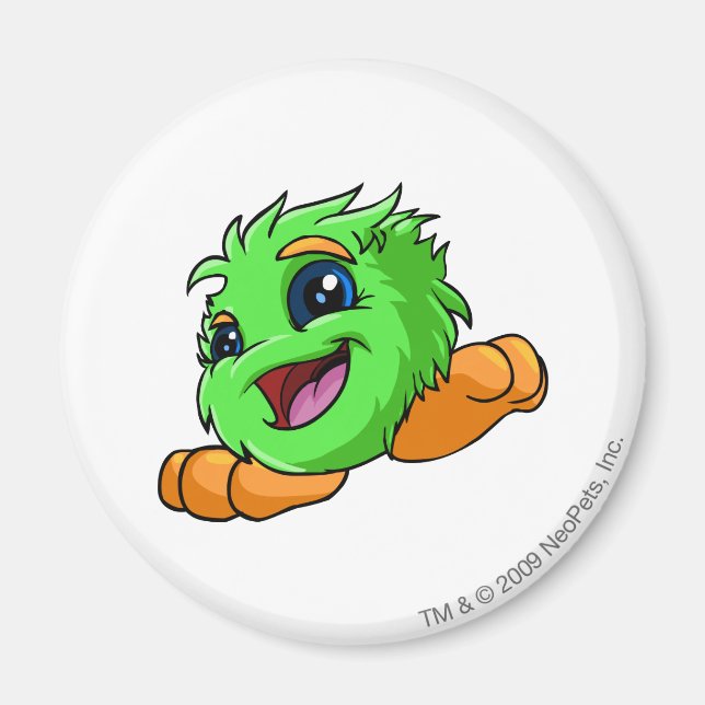 Aimant JubJub Vert (Devant)