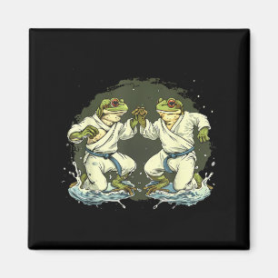 Aimant Judo Arts Martiaux Jiu-Jitsu Crapaud MMA Taekwondo