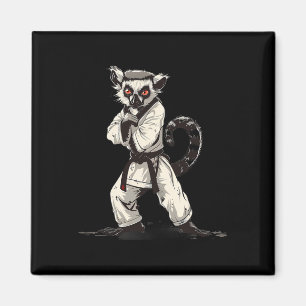 Aimant Judo Lémurien Nature Kickboxing Taekwondo Art Mart