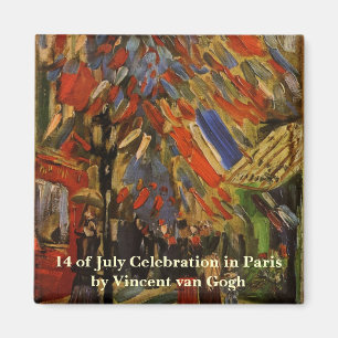 Aimant July 14th Celebration in Paris by Vincent van Gogh