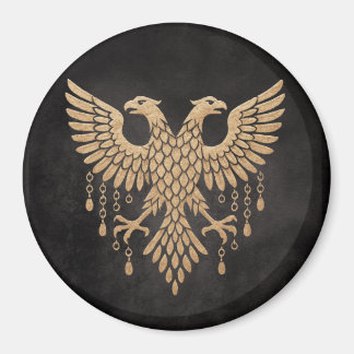 Aimant Jumeau Doré Corbeau Mythologie Nordique Noir