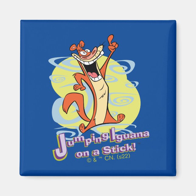 Aimant Jumping Igauna on a Stick!™ (Devant)