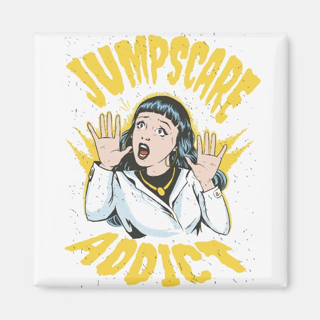 Aimant  Jumpscare Addict  (Devant)