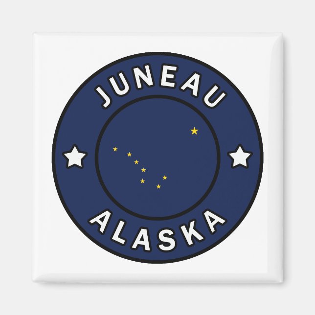 Aimant Juneau Alaska (Devant)
