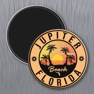 Aimant Jupiter Beach Florida Surf - Travel Souvenirs
