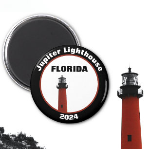 Aimant Jupiter Florida Phare Photographique Noir