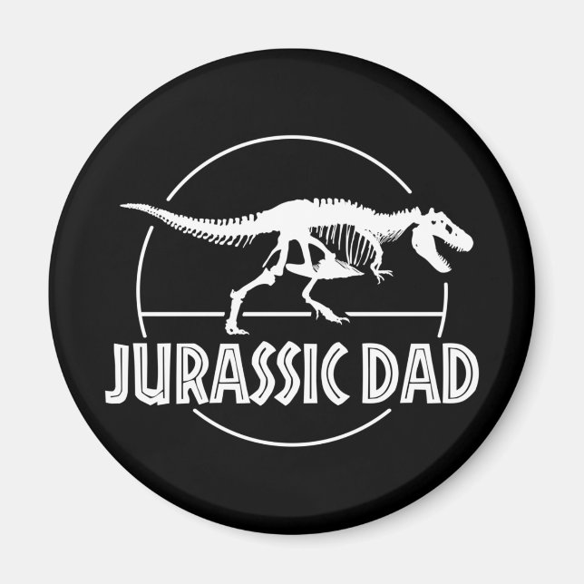 Aimant Jurassic Dinosaur Papa (Devant)