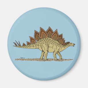 Aimant Jurassique Dinosaure Stegosaurus
