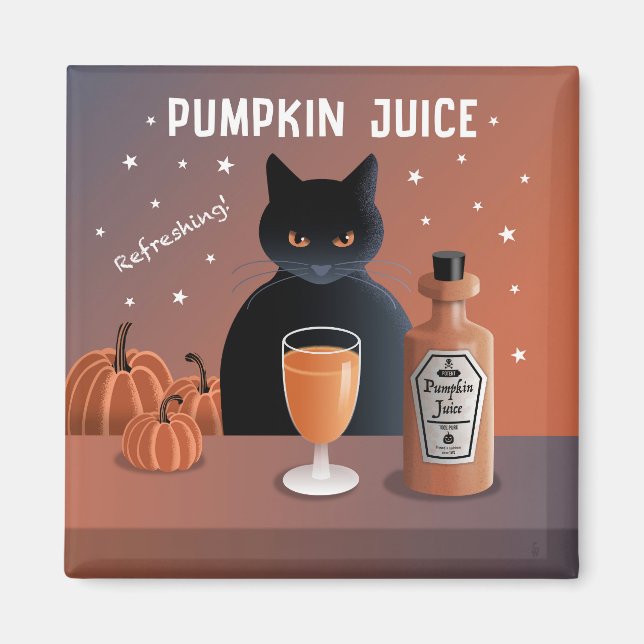 Aimant Jus de citrouille (Devant)