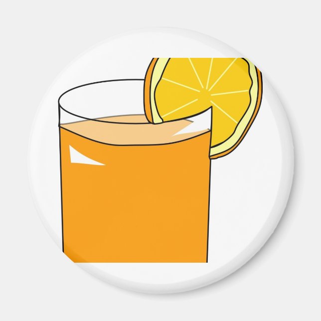 Aimant Jus d'orange (Devant)