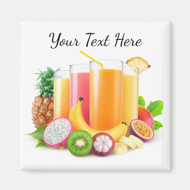 Aimant Jus tropicaux frais (Devant)