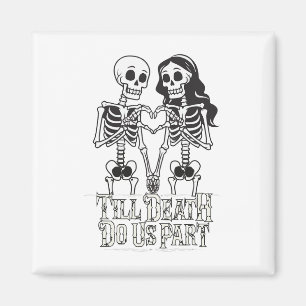 Aimant Jusqu'à ce que la mort nous sépare Saint-Valentin 