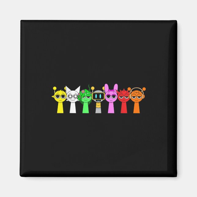 Aimant Just A Boy Who Loves Sprunky Funny Sprunky Game  (Devant)