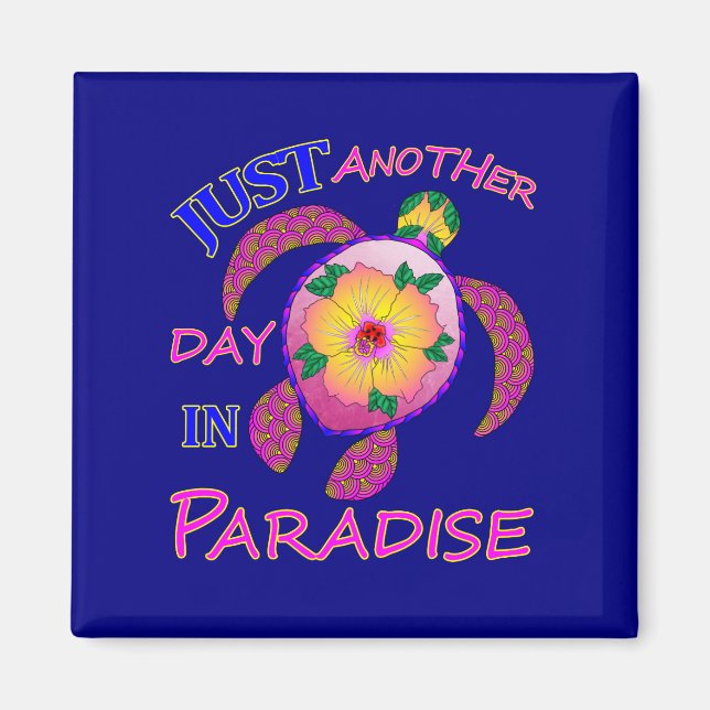 Aimant Just Another Day à Paradise (Devant)