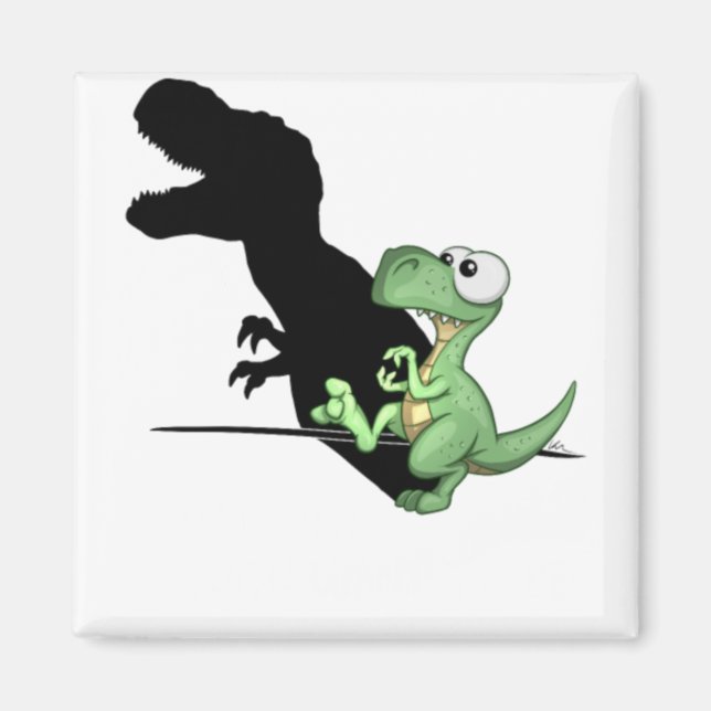 Aimant Just Be Whatever Dinosaur T-Rex Funny Dino Gift.pn (Devant)