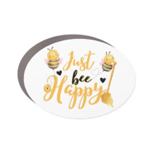 Aimant 'Just bee Happy'