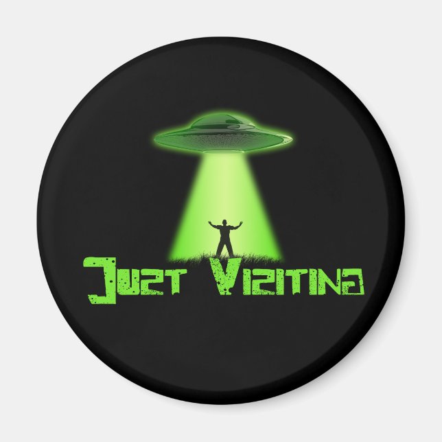 Aimant Juste la visite de l'aimant (Devant)