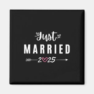Aimant Juste Mariés Été 2025 Lune de Miel Mariage Couples