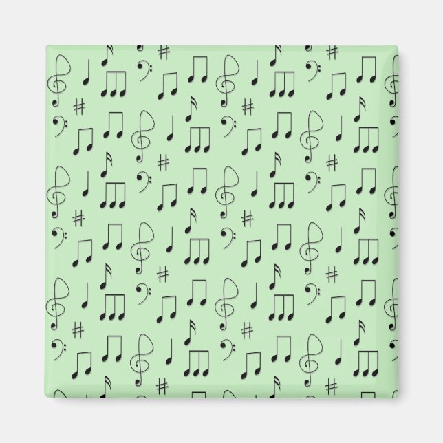 Aimant Juste noté vert (Devant)