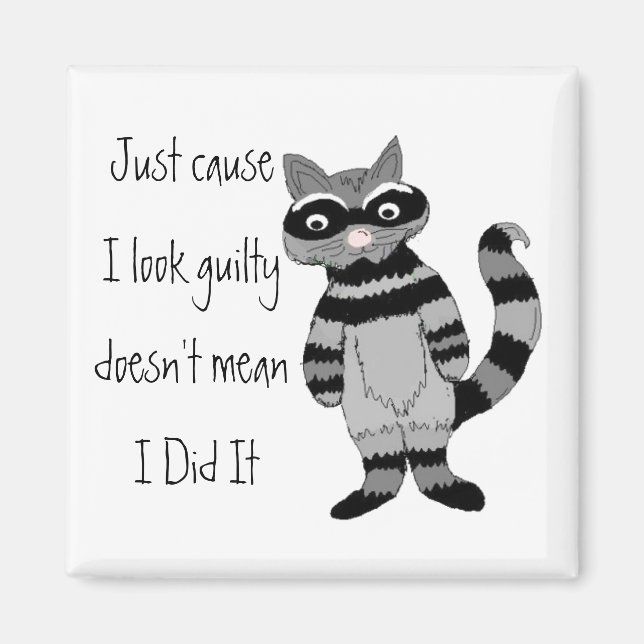 Aimant Juste parce que je suis coupable... (Devant)