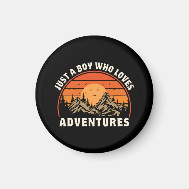 Aimant juste un garçon qui aime les aventures (Devant)