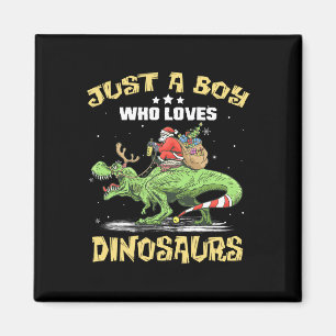 Aimant Juste Un Garçon Qui Aime Les Dinosaures Joyeux Paj