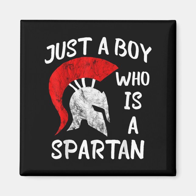 Aimant Juste Un Garçon Qui Est Un Spartacus Spartiate Coû (Devant)
