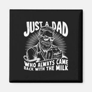 Aimant Juste Un Père Qui Est Toujours Venu Avec Le Lait D