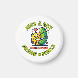 Aimant Juste un type qui adore les pickles