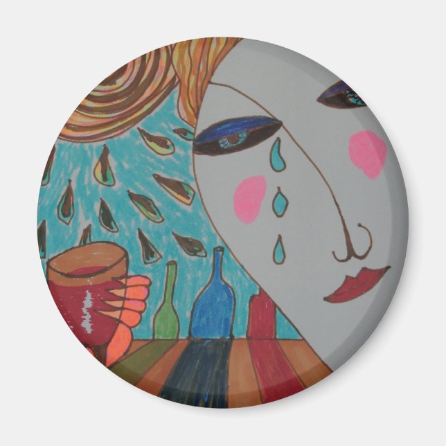 Aimant juste un verre de plus (Devant)