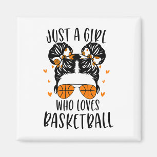 Aimant Juste une fille qui aime le basket-ball 5