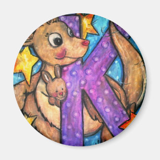 Aimant K est pour Kangaroo