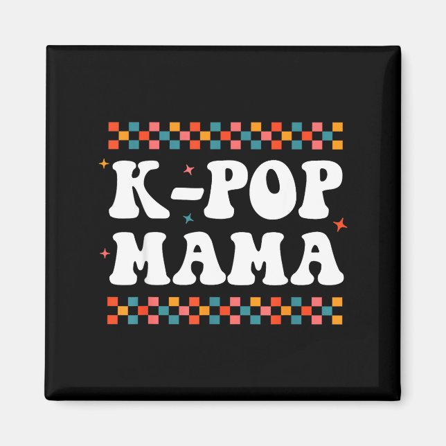 Aimant K-p Mama Cute Funny K-p Music Drama Korean Mom Wom (Devant)