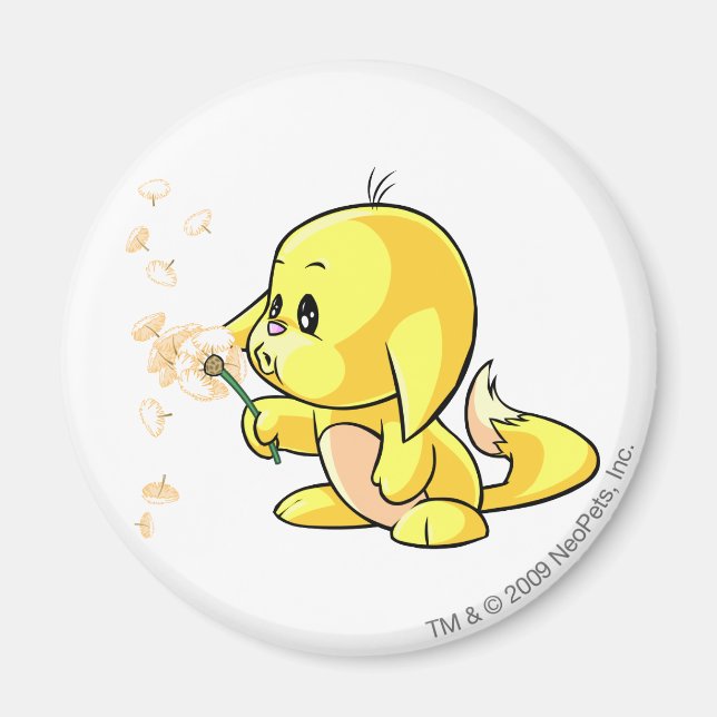Aimant Kacheek Jaune (Devant)