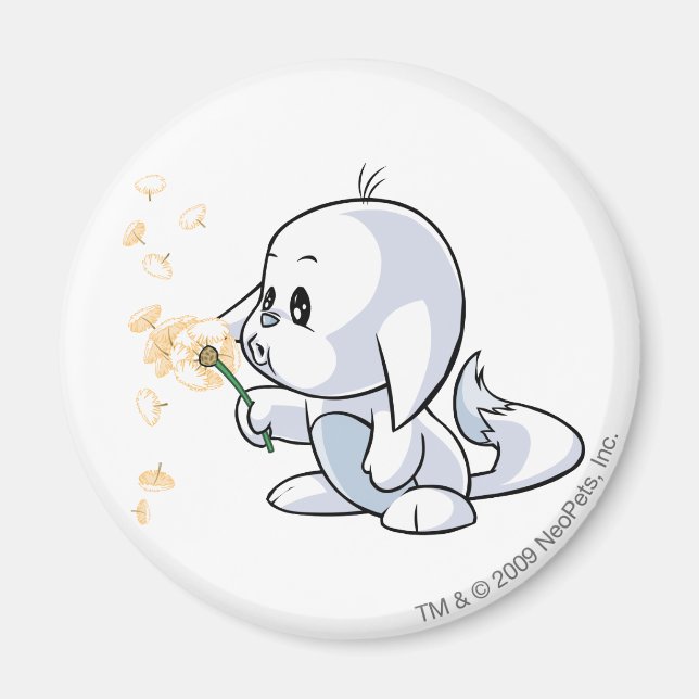 Aimant Kacheek White (Devant)
