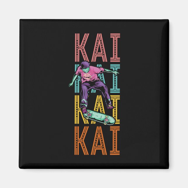 Aimant Kai Custom Skateboarding Hob  (Devant)