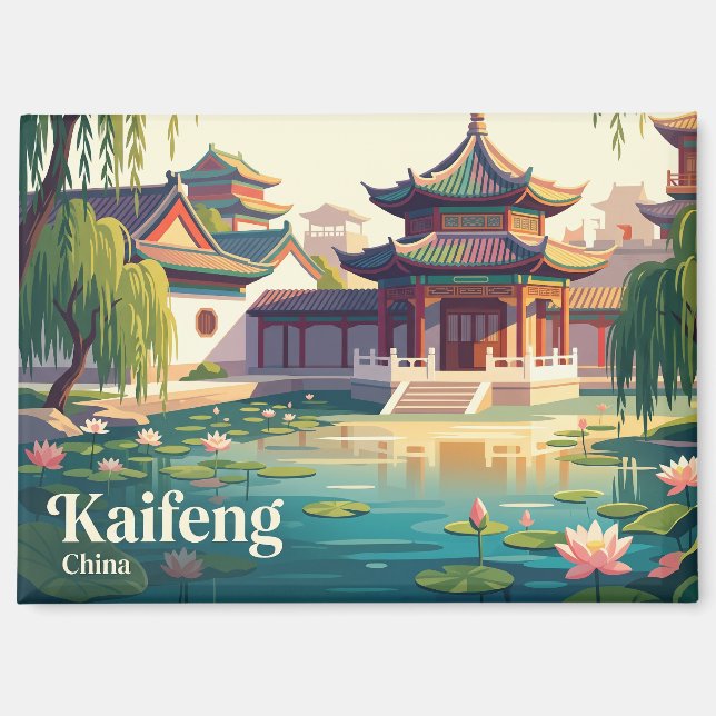 Aimant Kaifeng, Chine (Recto)