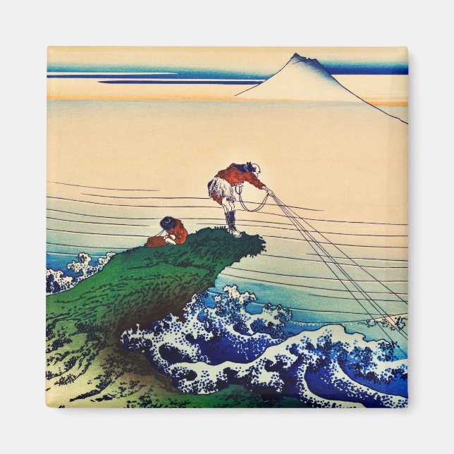 Aimant Kajikazawa dans la province de Kai par Katsushika  (Devant)