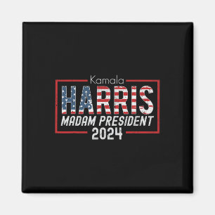 Aimant Kamala Harris 2024 Madame la Présidente Election C