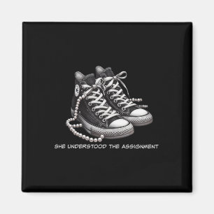 Aimant Kamala Harris Chaussures Mignonnes Elle A Compris