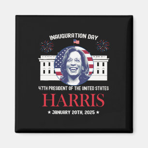Aimant Kamala Harris Jour de l'Inauguration 2025 Madame 4