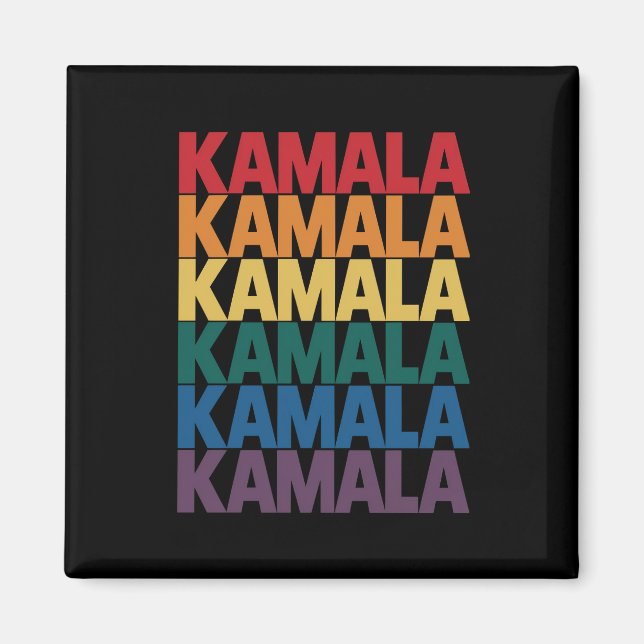Aimant Kamala Harris LGBTQ Gay pride Lesbian Fun Cadeau (Devant)